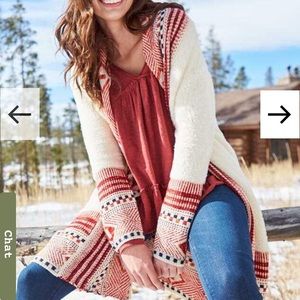 Altar’d State Long Tribal Roswell Sweater